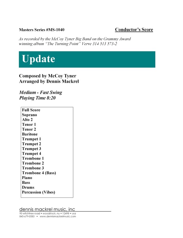 Update score cover