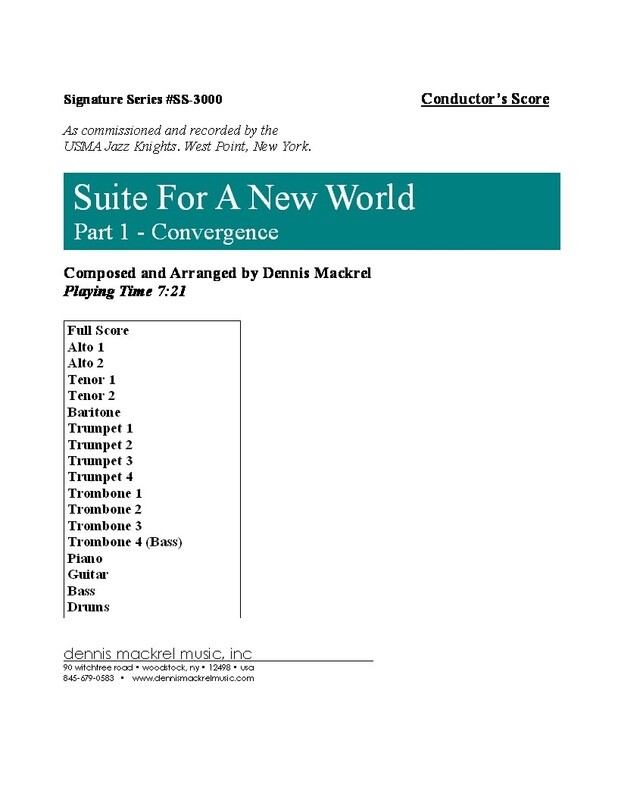 Suite For A New World: Part 1 – Convergence score cover